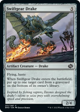 Swiftgear Drake Card Front