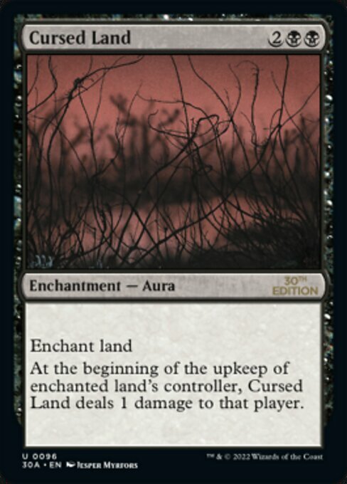 Cursed Land Card Front