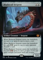 Bladecoil Serpent · Extended Art 361