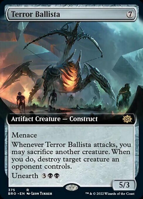 Terror Ballista Card Front