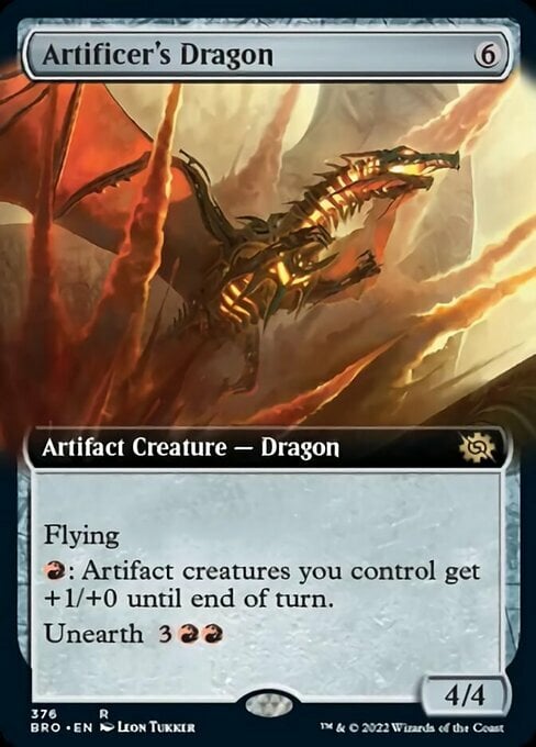Artificer's Dragon Card Front