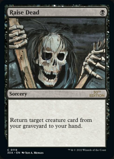 Raise Dead Card Front