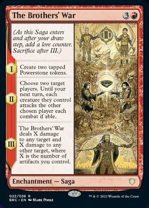 The Brothers' War Card Front