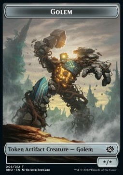 Golem Card Front