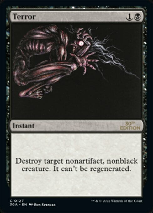 Terror Card Front