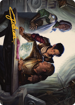 Art Series: Tocasia's Welcome Card Front