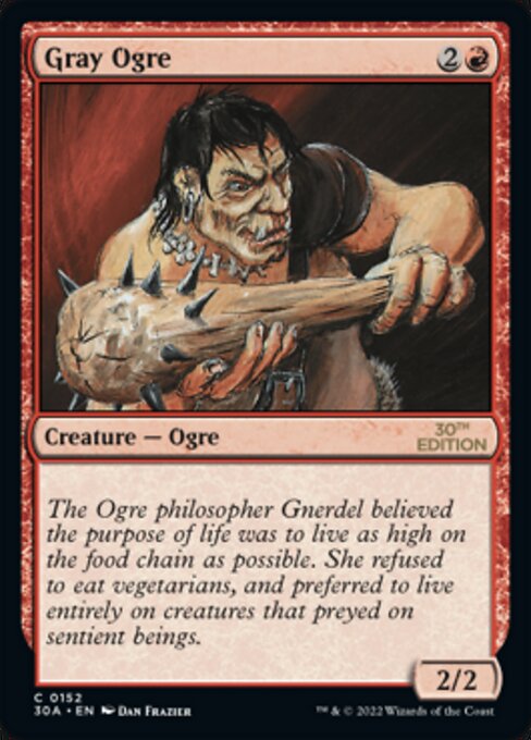 Gray Ogre 30th Anniversary Edition | Magic | CardTrader