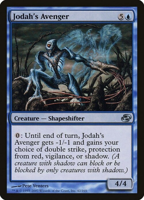 Jodah's Avenger Card Front