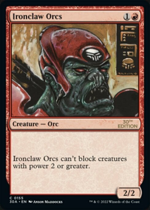 Ironclaw Orcs Card Front