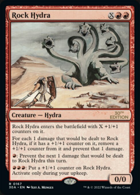 Rock Hydra Card Front