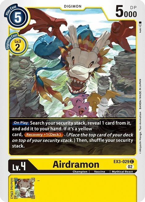Airdramon Card Front