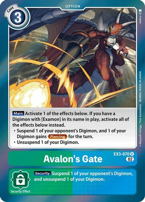 Avalon's Gate Card Front
