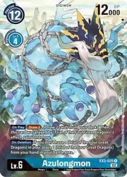 Azulongmon · Alternate Art EX3-025P1