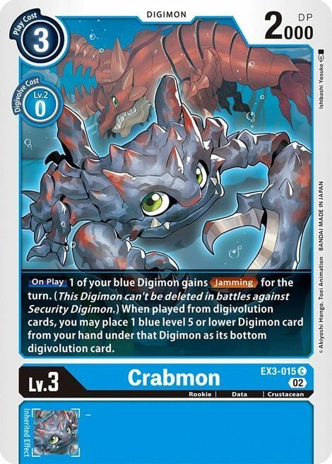 Crabmon Card Front