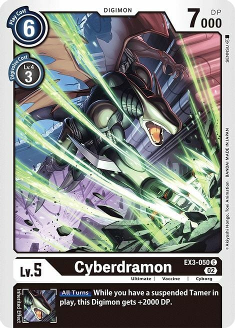Cyberdramon Card Front