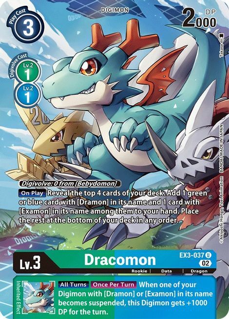 Dracomon Card Front