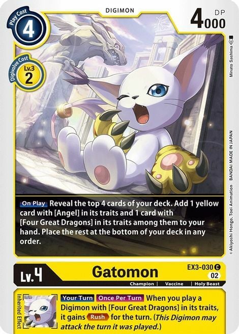 Gatomon Card Front