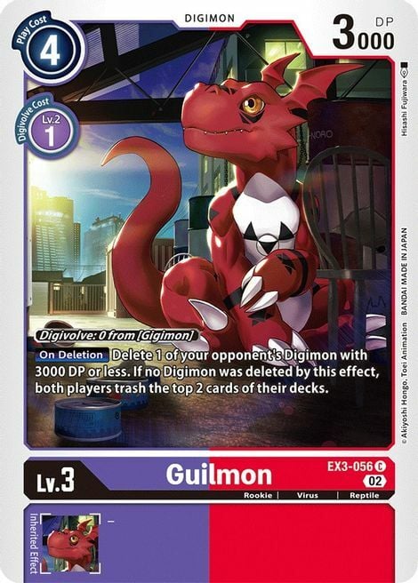 Guilmon Card Front