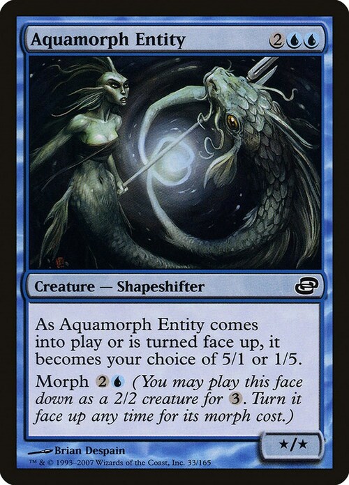 Aquamorph Entity Card Front