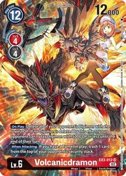 Volcanicdramon · Alternate Art EX3-012P1