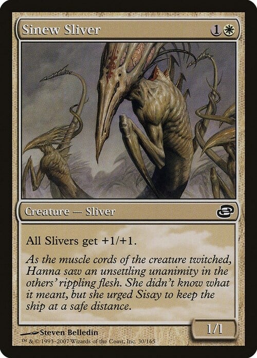 Sinew Sliver Card Front