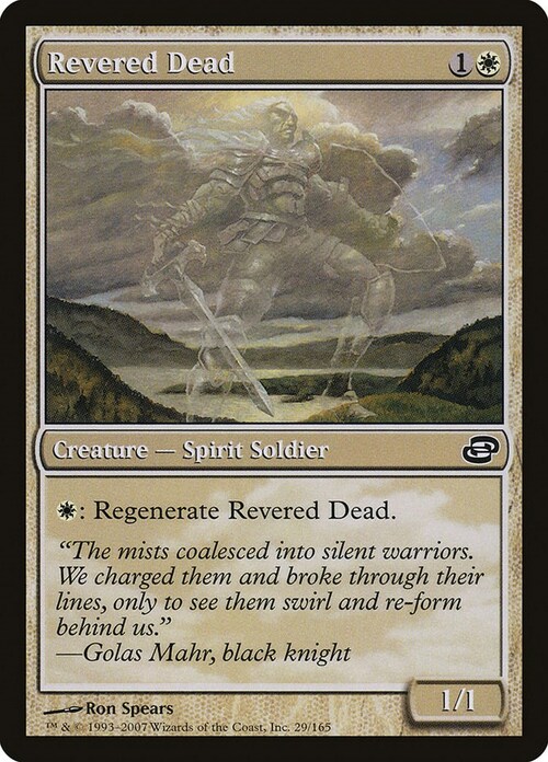 Revered Dead Card Front