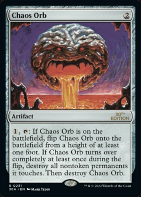 Chaos Orb Card Front