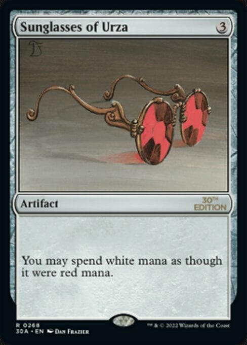 Sunglasses of Urza Card Front