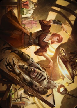 Art Series: Ashnod, Flesh Mechanist Card Front