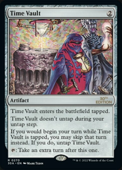 Time Vault Card Front