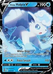 Vulpix di Alola V [White Drop | Frost Smash]
