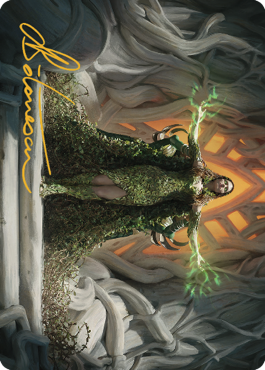Art Series: Titania, Voice of Gaea Card Front