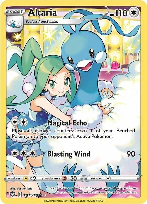Altaria [Magical Echo | Blasting Wind] Card Front