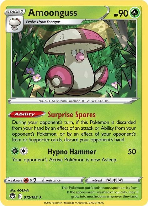 Amoonguss Card Front