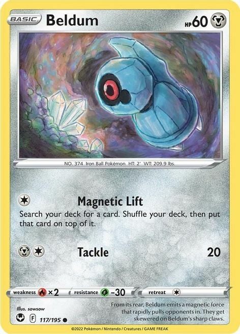 Beldum [Magnetic Lift | Tackle] Card Front
