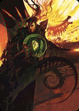 Art Series: Mishra's Command Card Front