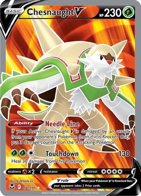 Chesnaught V Silver Tempest | Pokmon | CardTrader