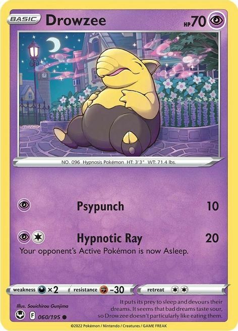 Drowzee [Psypunch | Hypnotic Ray] Card Front