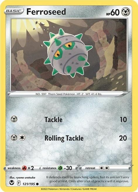 Ferroseed [Tackle | Rolling Tackle] Card Front