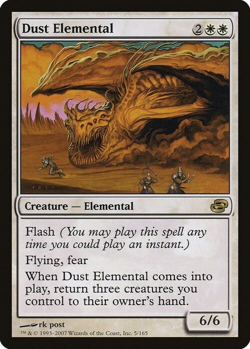 Dust Elemental Card Front