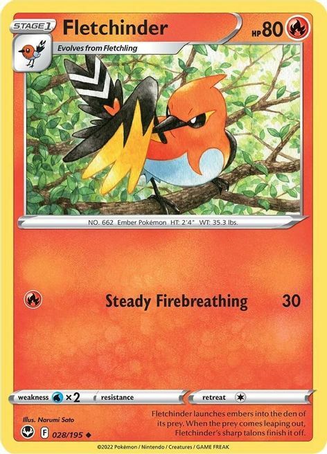 Fletchinder [Steady Firebreathing] Card Front