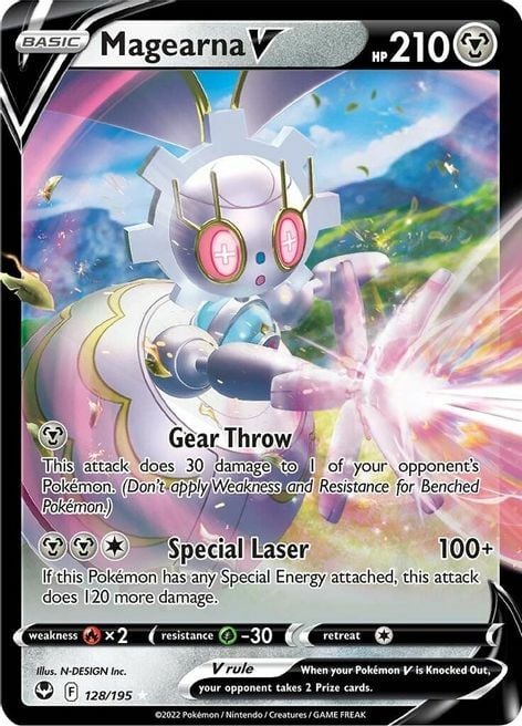 Magearna V [Gear Throw | Special Laser] Card Front
