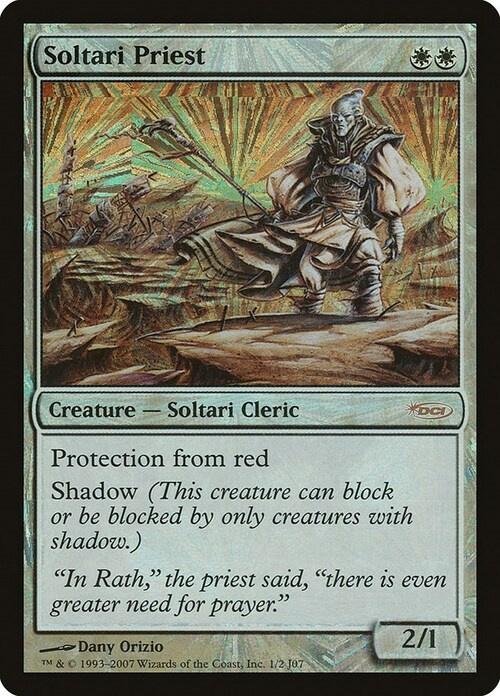 Soltari Priest Card Front