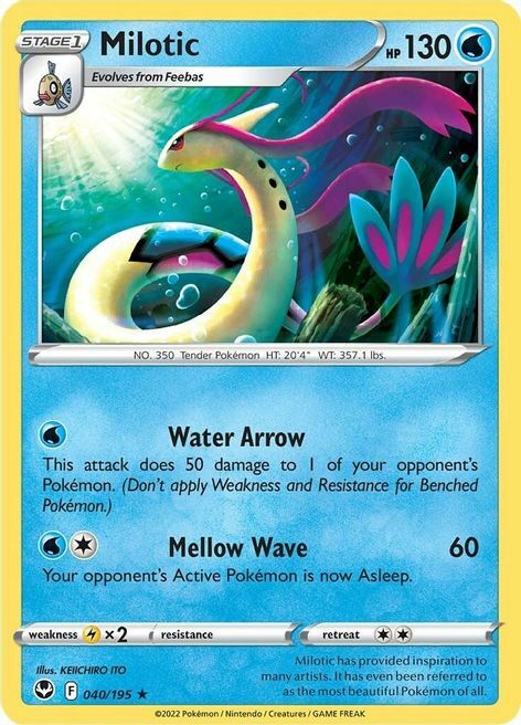 Milotic [Water Arrow | Mellow Wave] Card Front