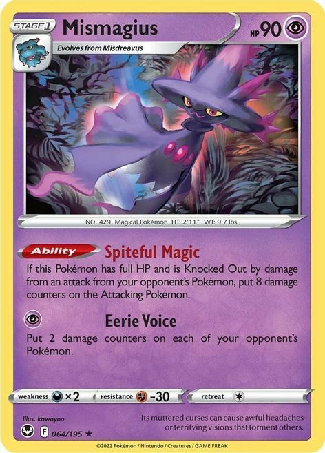 Mismagius Card Front
