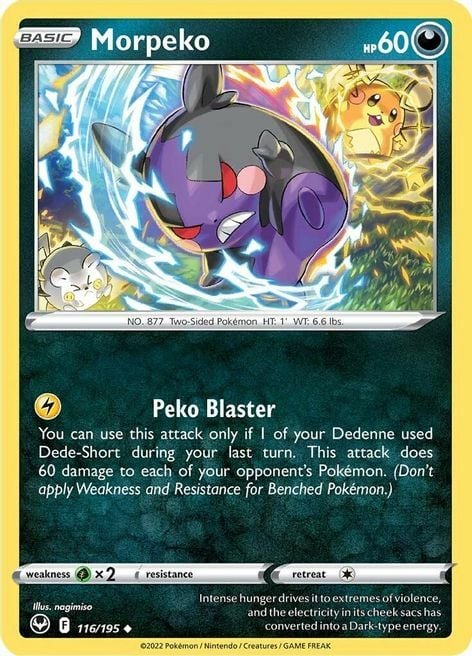 Morpeko [Peko Blaster] Card Front