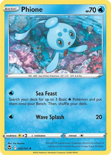 Phione [Sea Feast | Wave Splash] Card Front