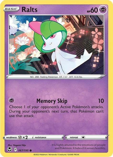 Ralts [Memory Skip] Card Front