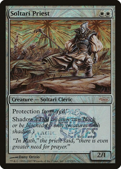 Soltari Priest Card Front