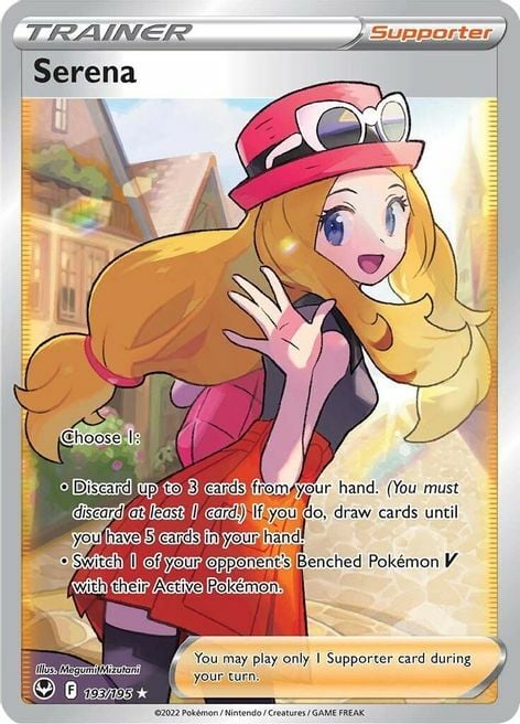 Serena Card Front